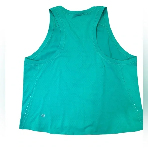 Lululemon Women's Tank Top size 8 Green - Picture 2 of 5